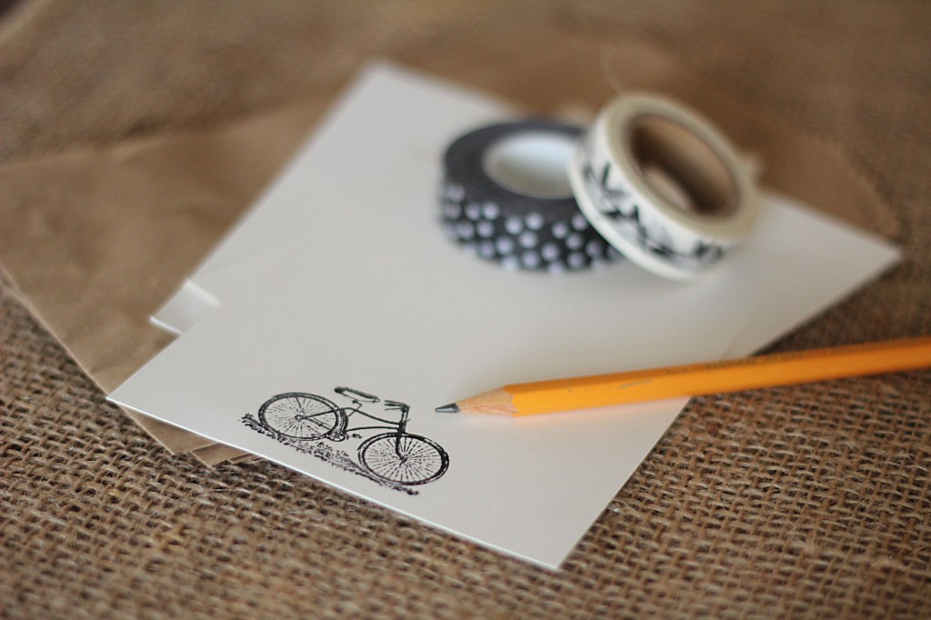 bike pencil stationary