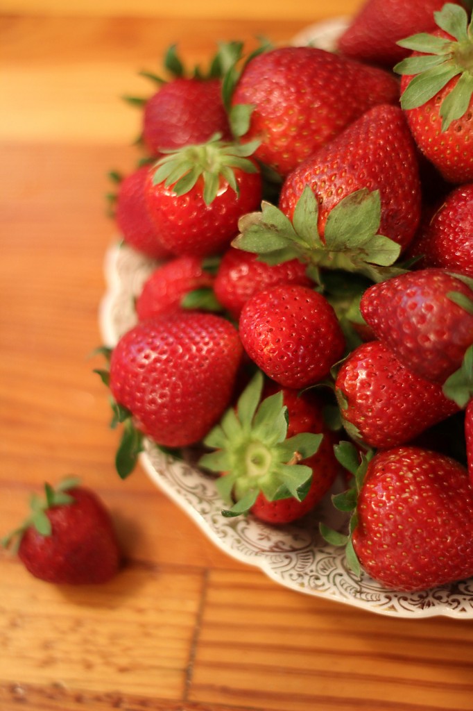 strawberry bowl