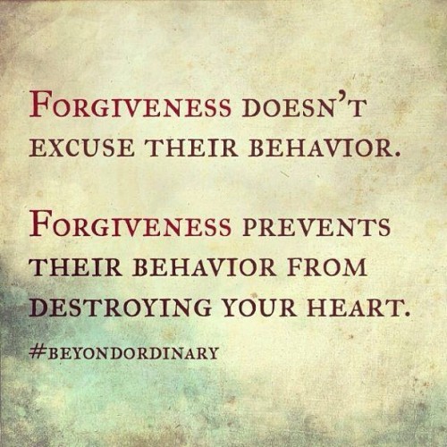 forgiveness