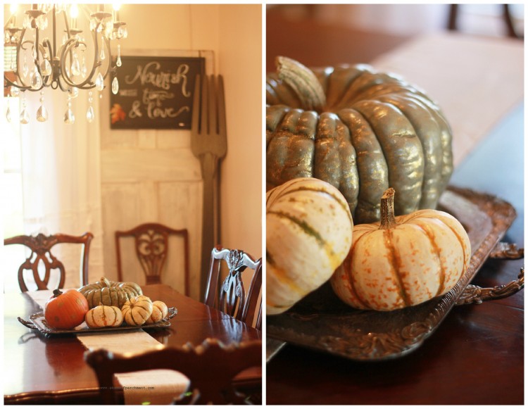 autumn dining room