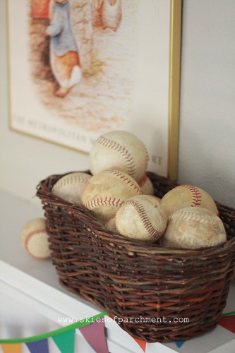 old baseballs