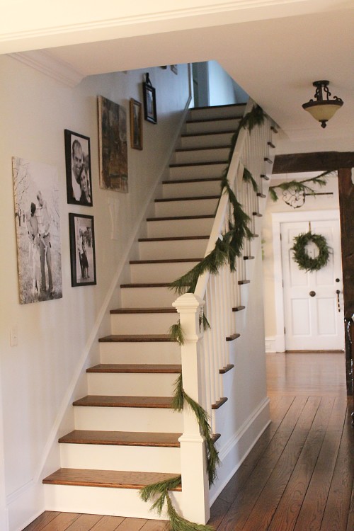 the new stairway