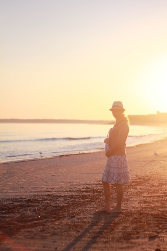 ocean maternity picture