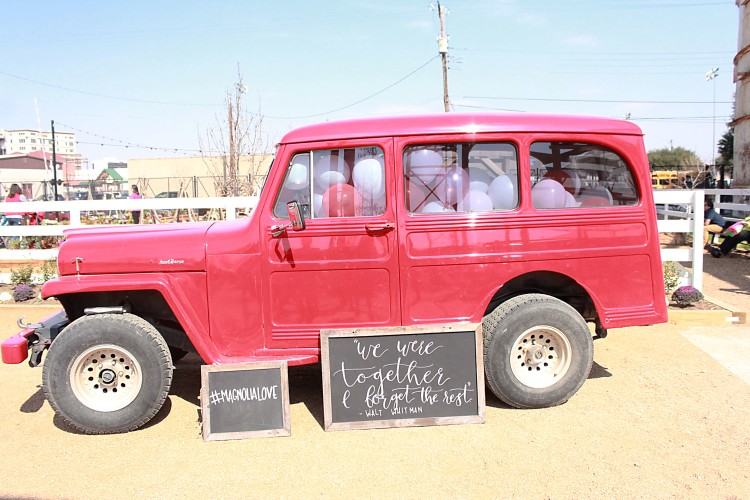 Magnolia Market vintage truck