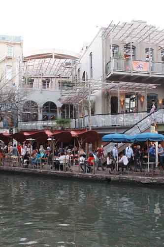 Riverwalk cafes